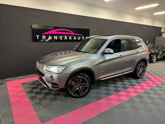 Cliquer pour voir la photo suivante BMW X3 F25 LCI xDrive20d 190ch xLine A / TOIT O Gris de 2017