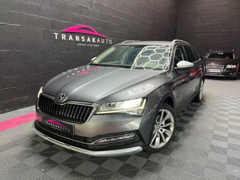  Voir d&eacute;tails -Skoda Superb COMBI 2.0 TDI 200 SCR DSG7 4x4 Scout / R &agrave; Chaponost (69)
