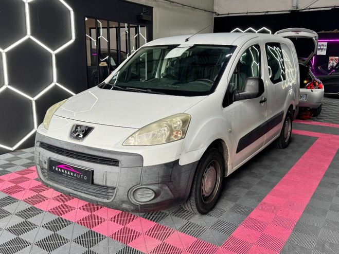 Peugeot Partner CABINE APPROFONDIE L2 1.6 HDI 90 ch ~ 5  Blanc de 2010