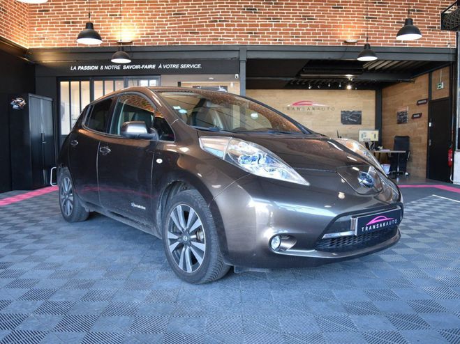 Nissan Leaf FLEX Electrique 30kWh Tekna Marron de 2016