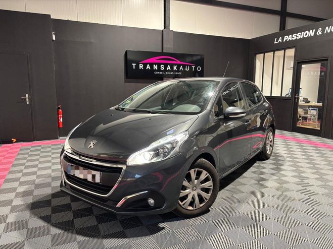Peugeot 208 1.6 BlueHDi 100ch BVM5 Active Gris de 2016