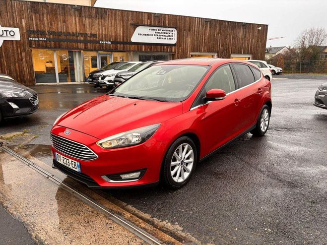 Ford Focus 1.0 SCTi EcoBoost - 125 S&S Edition clim ROUGE CLAIR de 2015