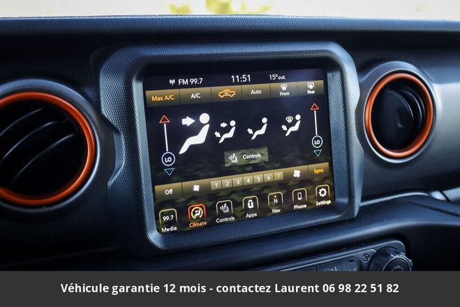 Jeep Gladiator mojave 4x4 tout compris hors homologatio Noir de 2021