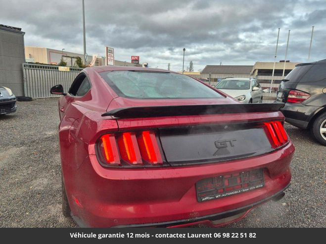 Ford Mustang gt v8 tout compris hors homologation 450 Rouge de 2016