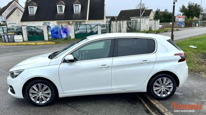 Peugeot 308 1.2 PT130 ALLURE EAT8 9159HT Blanc de 2021