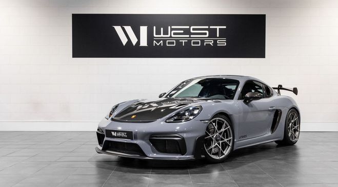 Cliquer pour voir la photo suivante Porsche 718 CAYMAN GT4 RS 4.0 500 ch PDK ? Française Gris de 2022