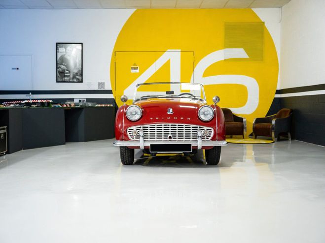 Triumph TR3  Blanche de 1959