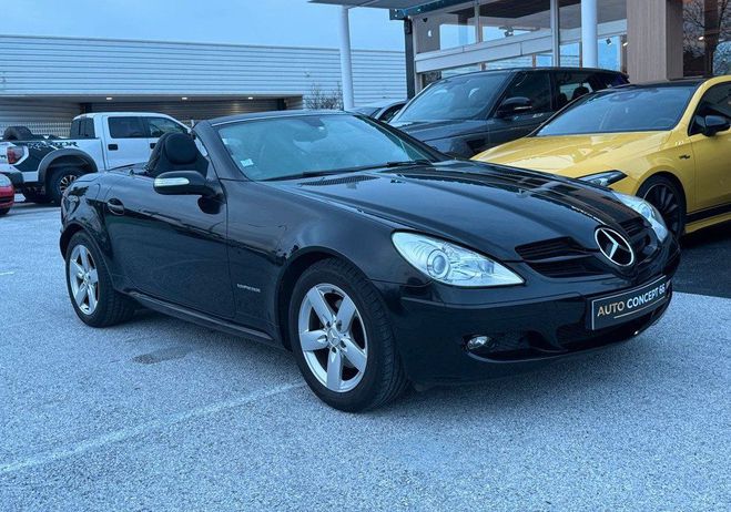 Mercedes Classe SLK Classe 200 KOMPRESSOR 1.8 163Ch Noir de 2006