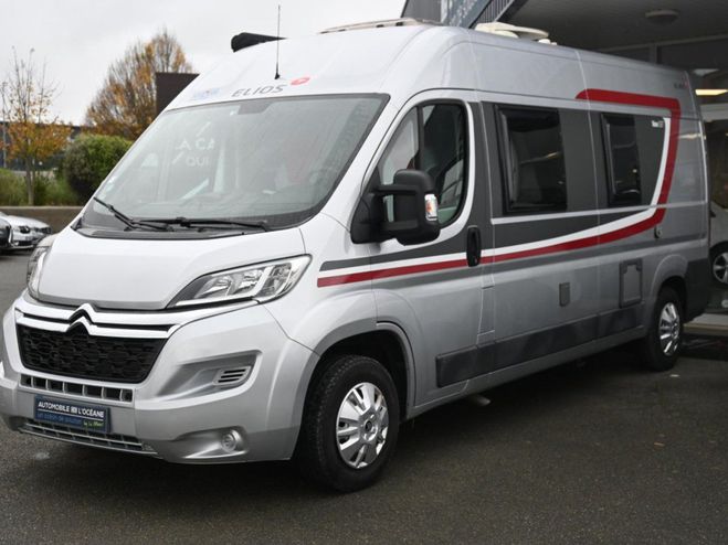 Cliquer pour voir la photo suivante Citroen Jumper FOURGON Van amenage Elios 59T BLUEHDI 13 GRIS CLAIR de 2019