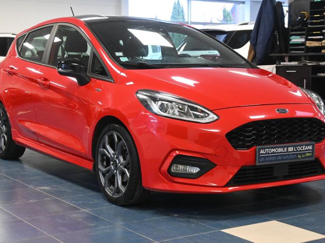 Ford Fiesta 1.0 EcoBoost 100 ch S&S BVM6 ST-Line Rouge de 2019