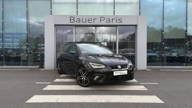 Cliquer pour voir la photo suivante Seat Ibiza 1.5 TSI Evo 150 ch S/S BVM6 FR Noir de 2018