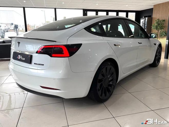 Tesla Model 3 Model-3 PERFORMANCE Blanc de 2021