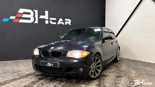 Cliquer pour voir la photo suivante BMW Serie 1 2.0 120 D 175 PACK M SPORT BVA Noir de 2008