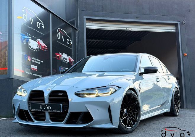 Cliquer pour voir la photo suivante BMW M3 Compétition G80 3.0 510 ch LCI phase 2 P Gris de 2022