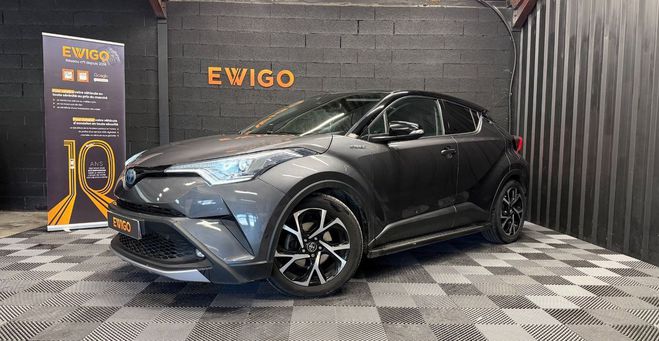 Toyota C HR 1.8 hsd 122h 100 full-hybrid graphic 4x2 Gris de 2017