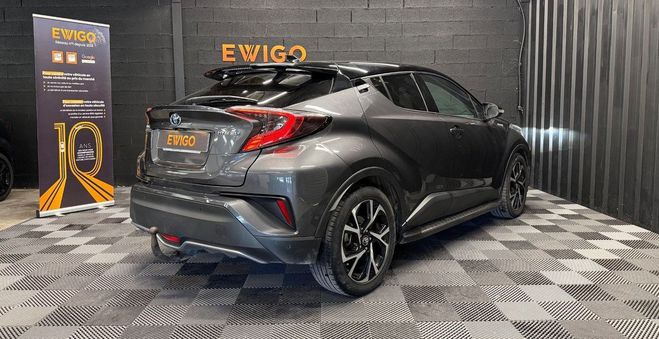 Toyota C HR 1.8 hsd 122h 100 full-hybrid graphic 4x2 Gris de 2017