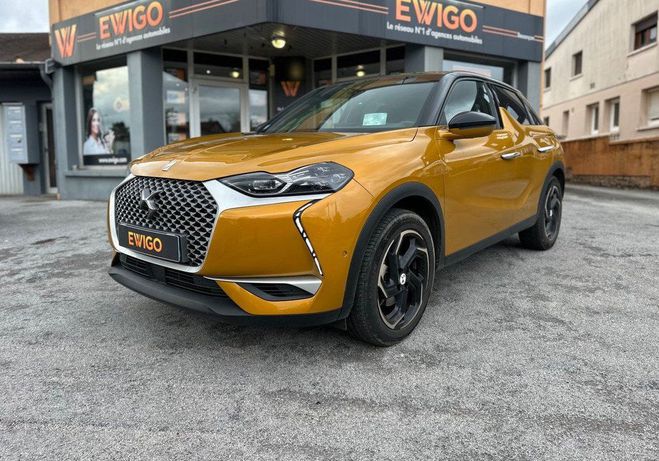 Citroen DS 3 CROSSBACK automobiles e-tense 135 77pp Jaune de 2020