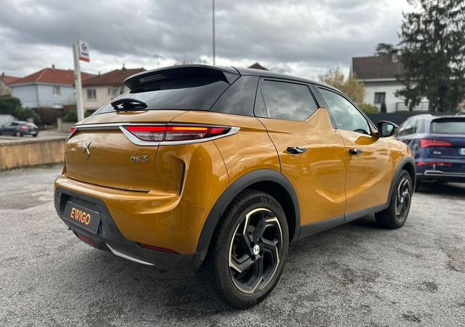 Citroen DS 3 CROSSBACK automobiles e-tense 135 77pp Jaune de 2020