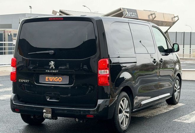 Peugeot Expert vu cabine approfondie fixe 2.0 bluehdi 1 Noir de 2017