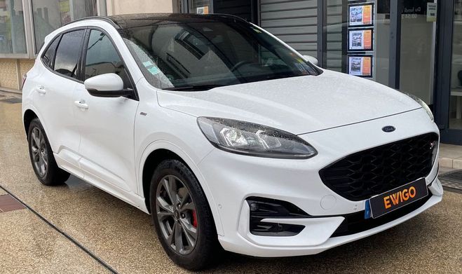 Ford Kuga 2.0 ecoblue 150ch mhev st-line 4x2 toit  Blanc de 2020