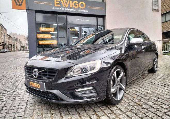 Volvo S60 2.0 d4 180 r-design geartronic start-sto Noir de 2014