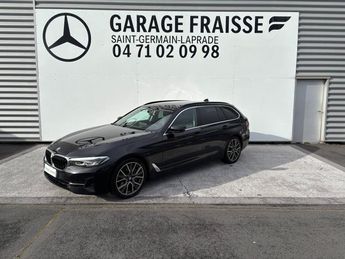  Voir d&eacute;tails -BMW Serie 5 Touring 530dA xDrive 286ch Lounge Steptr &agrave; Saint-Germain-Laprade (43)