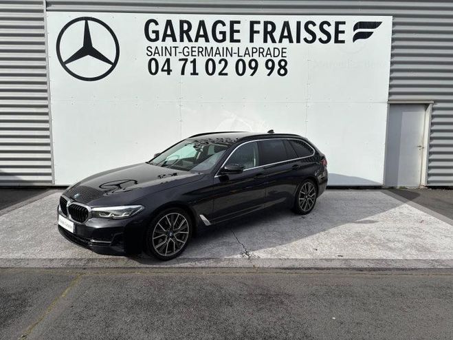 Cliquer pour voir la photo suivante BMW Serie 5 Touring 530dA xDrive 286ch Lounge Steptr Saphirschwarz Métallisé de 2021