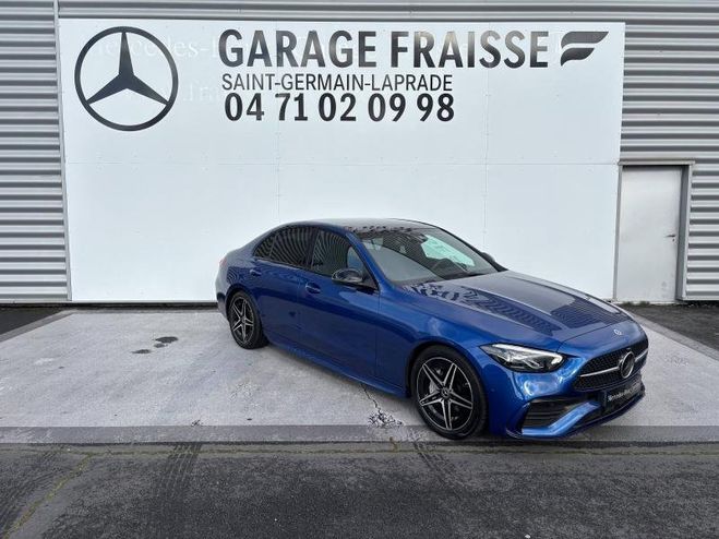 Mercedes Classe C 200 d 163ch AMG Line Bleu Spectral M�tallis� de 2025