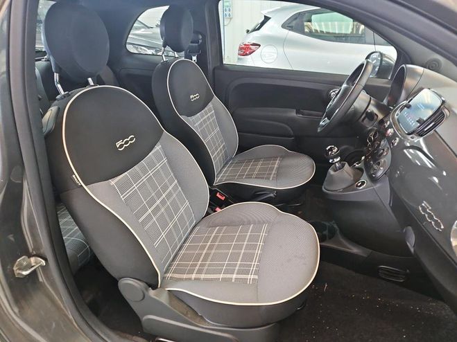 Fiat 500 1.0 Hybride 70 Lounge Gris Clair de 2020