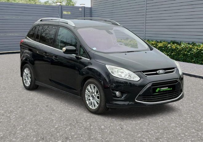 Cliquer pour voir la photo suivante Ford C Max TDCI -7 PLACES 1ER MAIN TOUTES OPTIONS Noir de 2012