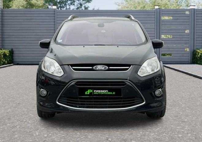 Ford C Max TDCI -7 PLACES 1ER MAIN TOUTES OPTIONS Noir de 2012