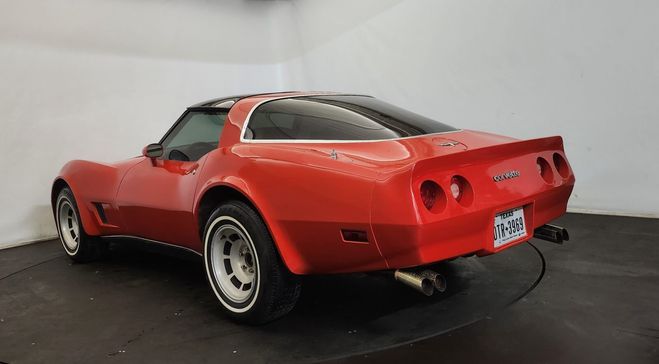 Chevrolet Corvette C3 Rouge de 1980