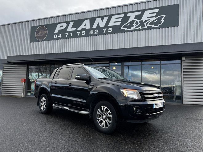 Cliquer pour voir la photo suivante Ford Ranger 3.2 L TDCI 200 CV Wildtrack Boite Mécani Noir de 2015