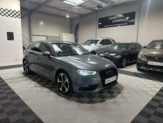 Audi A3 Sportback (8VA) 2.0 TDi FAP S-Tronic6 S& Gris de 2015