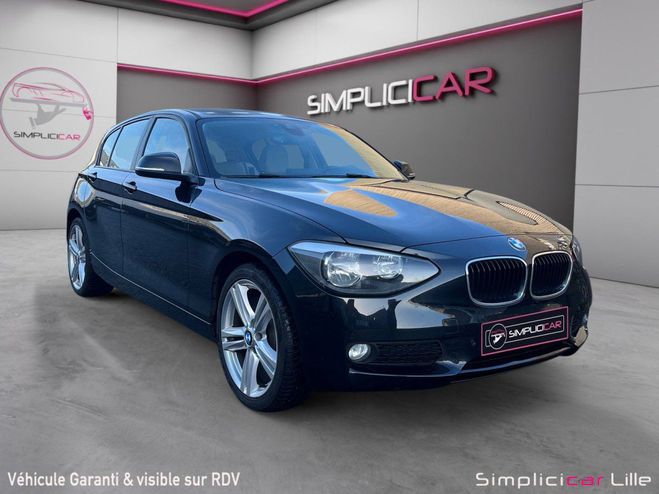 BMW Serie 1 F20 116i 136 ch Lounge A Noir de 2013
