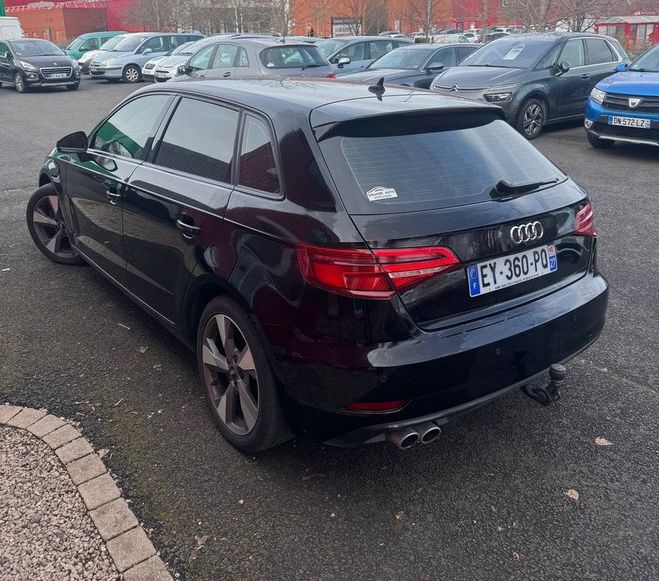 Audi A3 Sportback 2.0 TDI 150ch Midnight BVA S t Noir de 2018