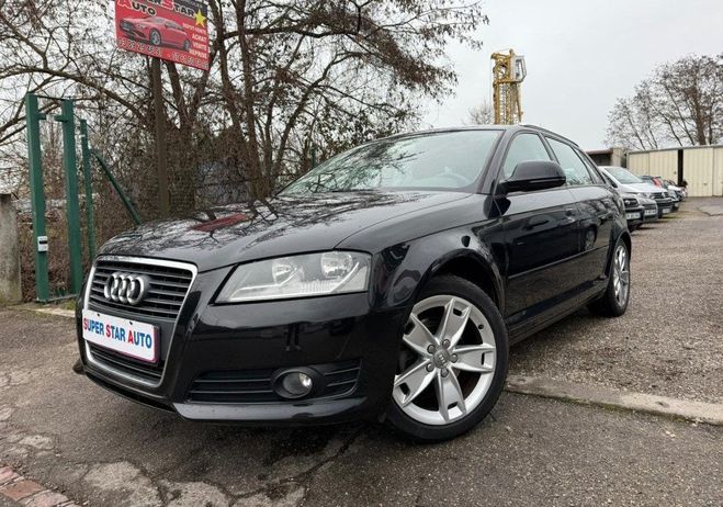 Audi A3 Sportback 1.4l TFSI 125CV AMBITION Noir de 2009