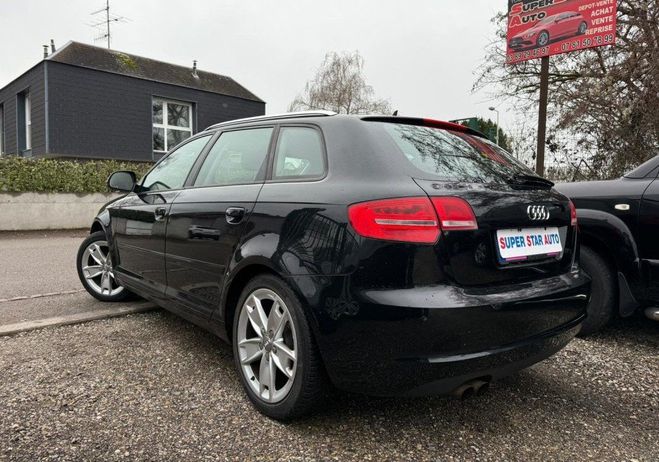 Audi A3 Sportback 1.4l TFSI 125CV AMBITION Noir de 2009