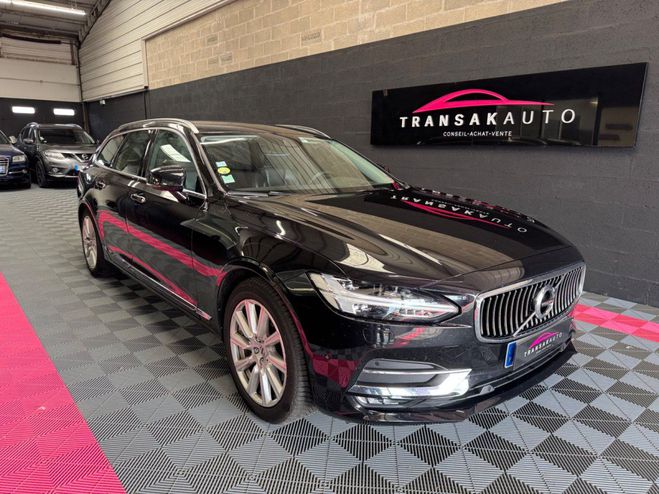 Volvo V90 Inscription Luxe D4 Geartronic 8 190 CV  Noir de 2018