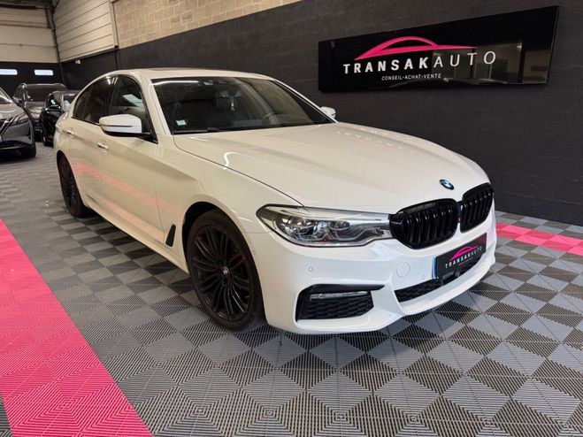 BMW Serie 5 G30 530e M Sport iPerformance BVA8 252 C Blanc de 2018