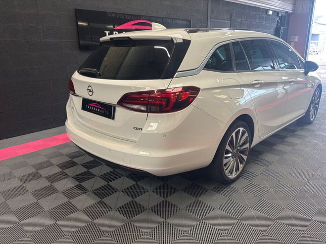 Opel Astra SPORTS TOURER 1.6 CDTI 136 CV BVA6 Innov Blanc de 2017