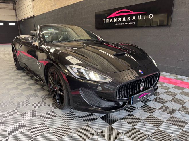 Maserati Grancabrio Sport Sp�cial Edition 1/400 4.7 V8 460 C Noir de 2017