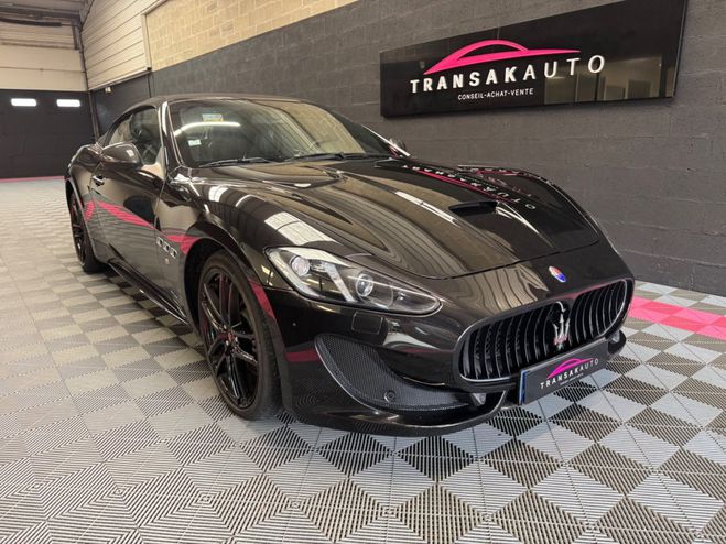Maserati Grancabrio Sport Sp�cial Edition 1/400 4.7 V8 460 C Noir de 2017