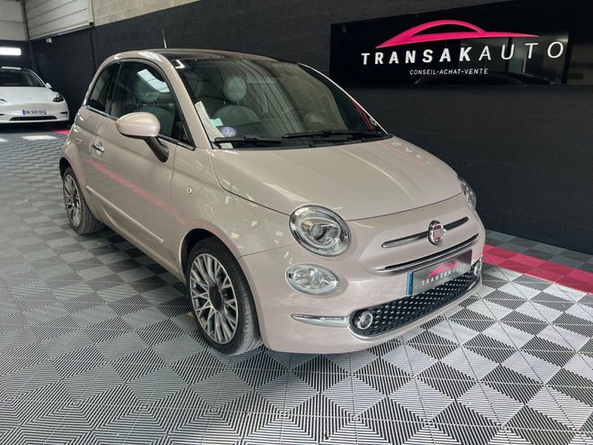 Fiat 500 SERIE 8 EURO 6D-TEMP 1.0 70 CV Hybride B Beige de 2020
