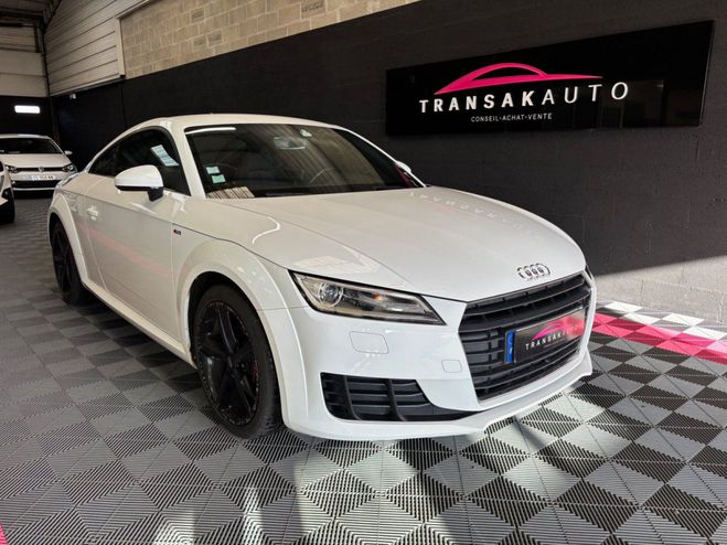 Audi TT S line - 1.8L TFSI 180 Cv - CarPlay Blanc de 2016