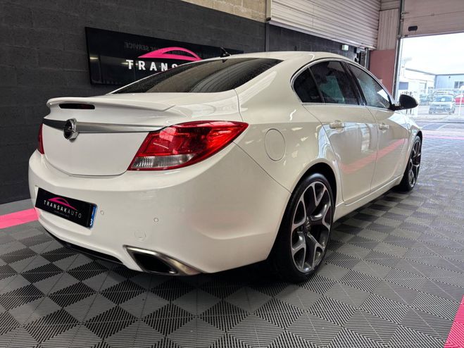 Opel Insignia OPC 2.8L - V6 Turbo - 325 Cv AWD Blanc de 2011