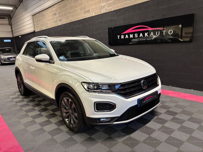 Volkswagen T Roc 2.0 TDI 150 CV - DSG7 Carat - Toit ouvra Blanc de 2021