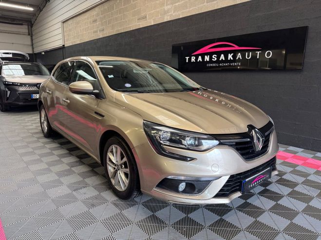 Cliquer pour voir la photo suivante Renault Megane IV BERLINE Zen TCe Energy 130 CV - Suivi Beige de 2016