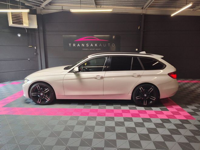 BMW Serie 3 TOURING F31 320d 163 ch EfficientDynamic Blanc de 2015