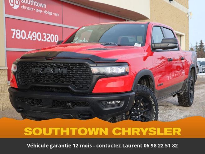 Dodge Ram new rebel 12p 3.0l hurricane 4x4 tout co Rouge de 2025